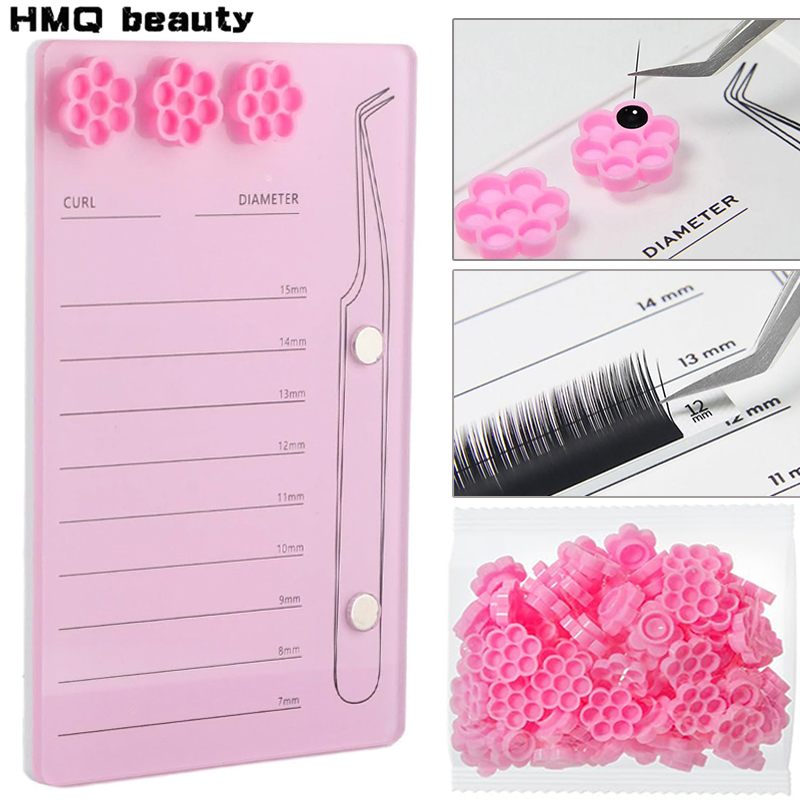 Lash Tile Palette - Acrylic Eyelash Holder Magnetic Suction Scale
