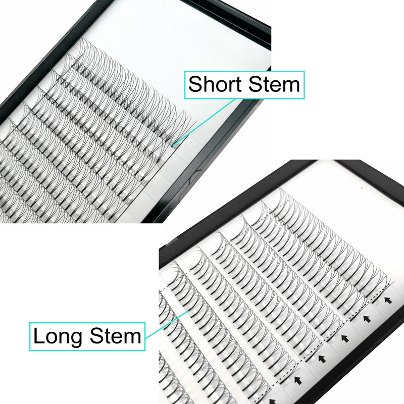 5 Trays/Lot Long Stem High Qua - огляд і ціна Eyelash Extension C Curl