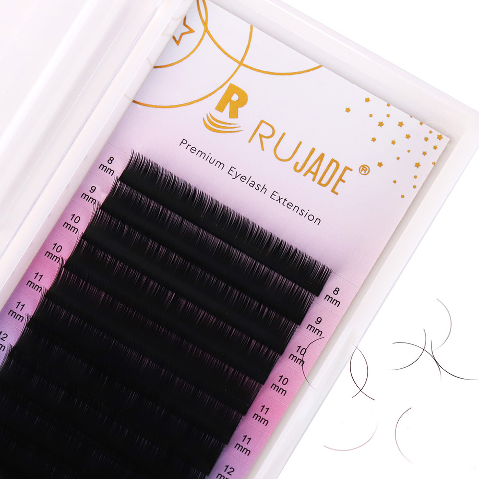 RUJADE B C CC D Curl Cashmere  - огляд і ціна Eyelash Extension C Curl