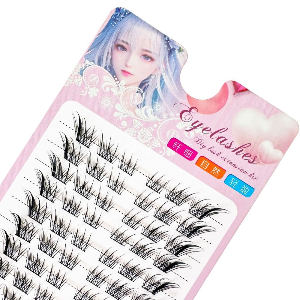 3D Cat Eye Clusters Lashes Man - огляд і ціна Eyelash Extension C Curl