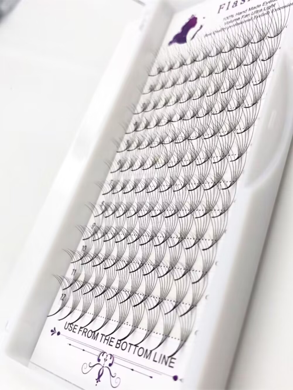 Flash girl Top quality Pre-mad - огляд і ціна Eyelash Extension Single Lash