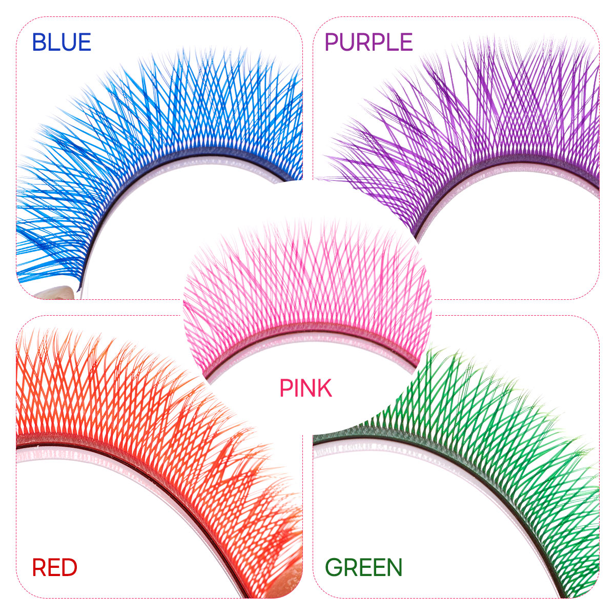 ARISON Mixed Color YY Lashes P - огляд і ціна Lash Tile Palette