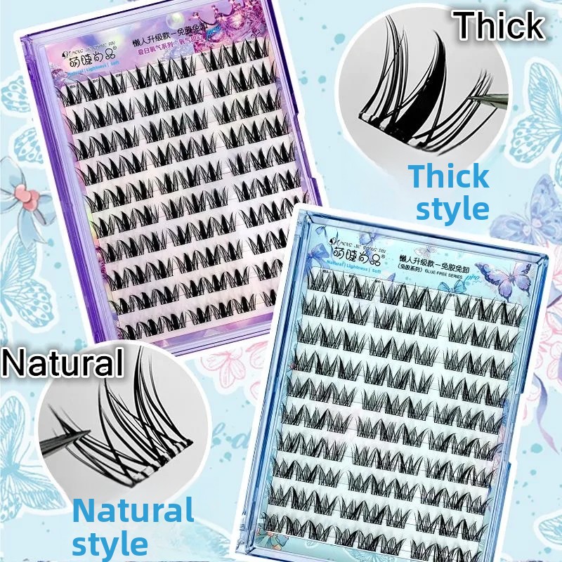 Glue-free Self-adhesive False  - огляд і ціна Eyelash Extension Uv Glue