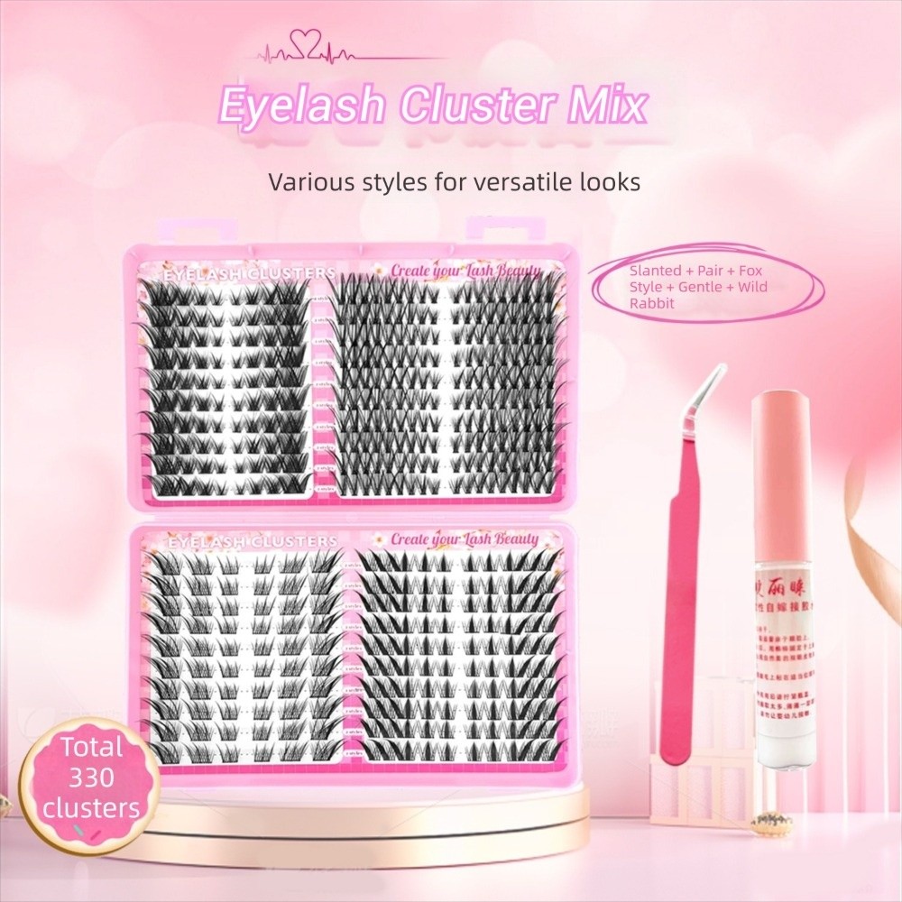 Hot Natural Look False Eyelash - огляд і ціна Eyelash Extension C Curl