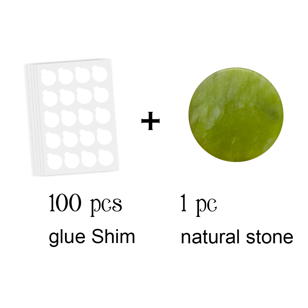 NATUHANA Round Jade Stone Fals - огляд і ціна Lash Tile Palette