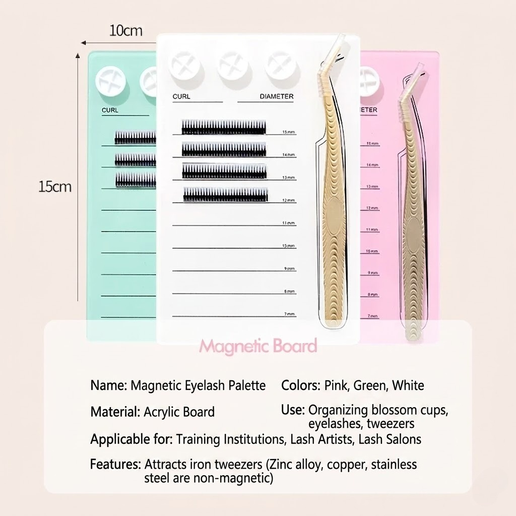 Magnetic Eyelash Extension Pal - огляд і ціна Lash Tile Palette