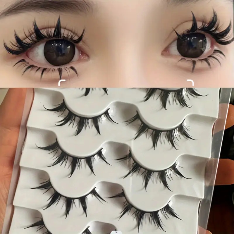 5 Pairs of Anime-Style False E - огляд і ціна Eyelash Extension Anime Style