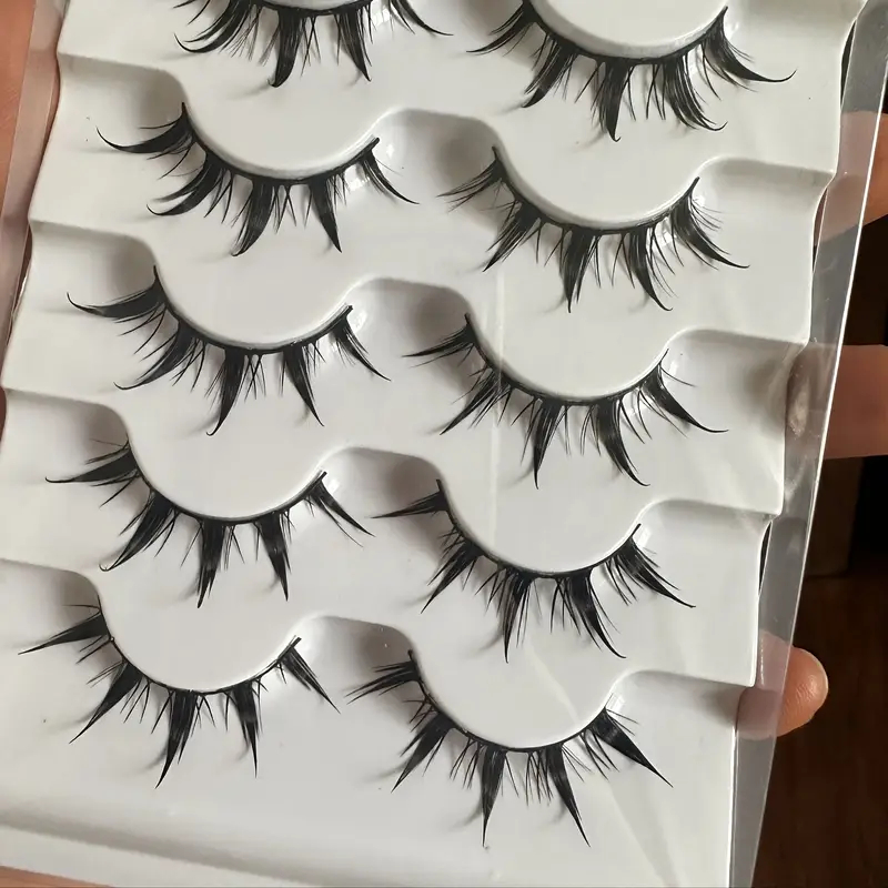 5 Pairs of Anime-Style False E - огляд і ціна Eyelash Extension Anime Style