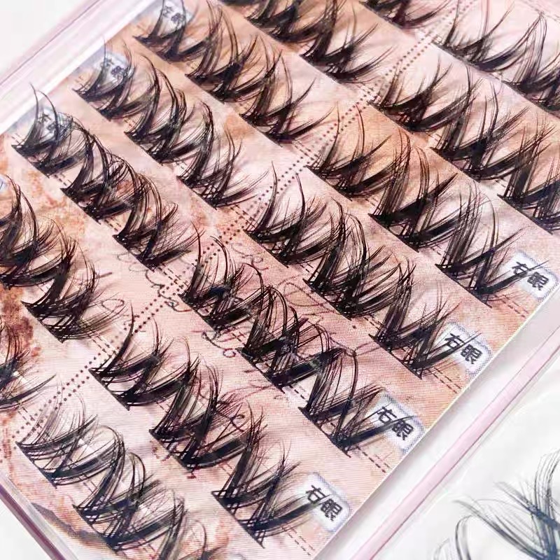 Anime W-Shaped Thick Single Cl - огляд і ціна Eyelash Extension Anime Style