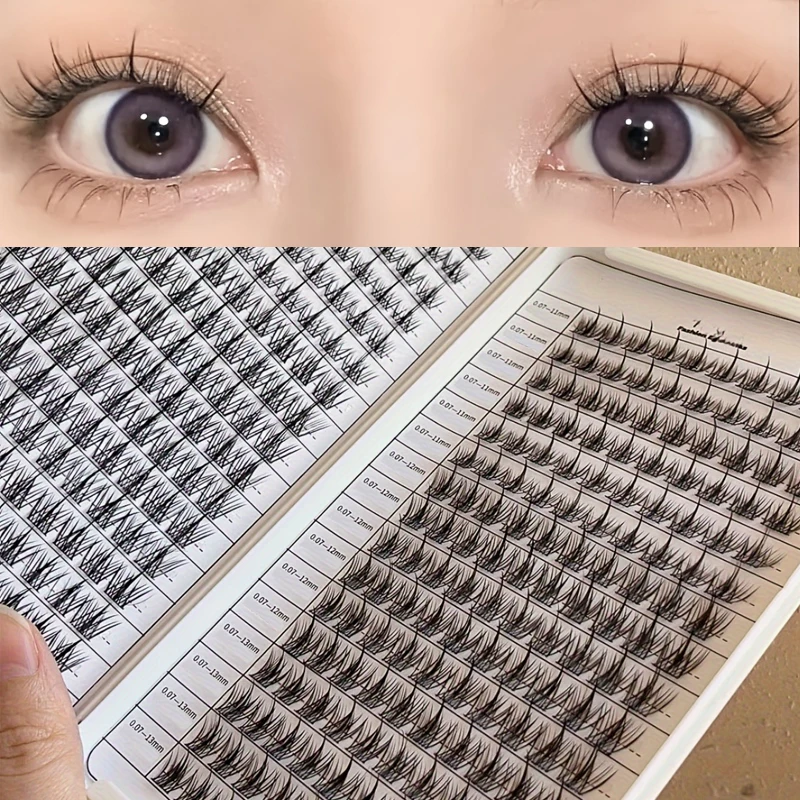 320 Cluster Eyelash Book DIY N - огляд і ціна Eyelash Extension Anime Style