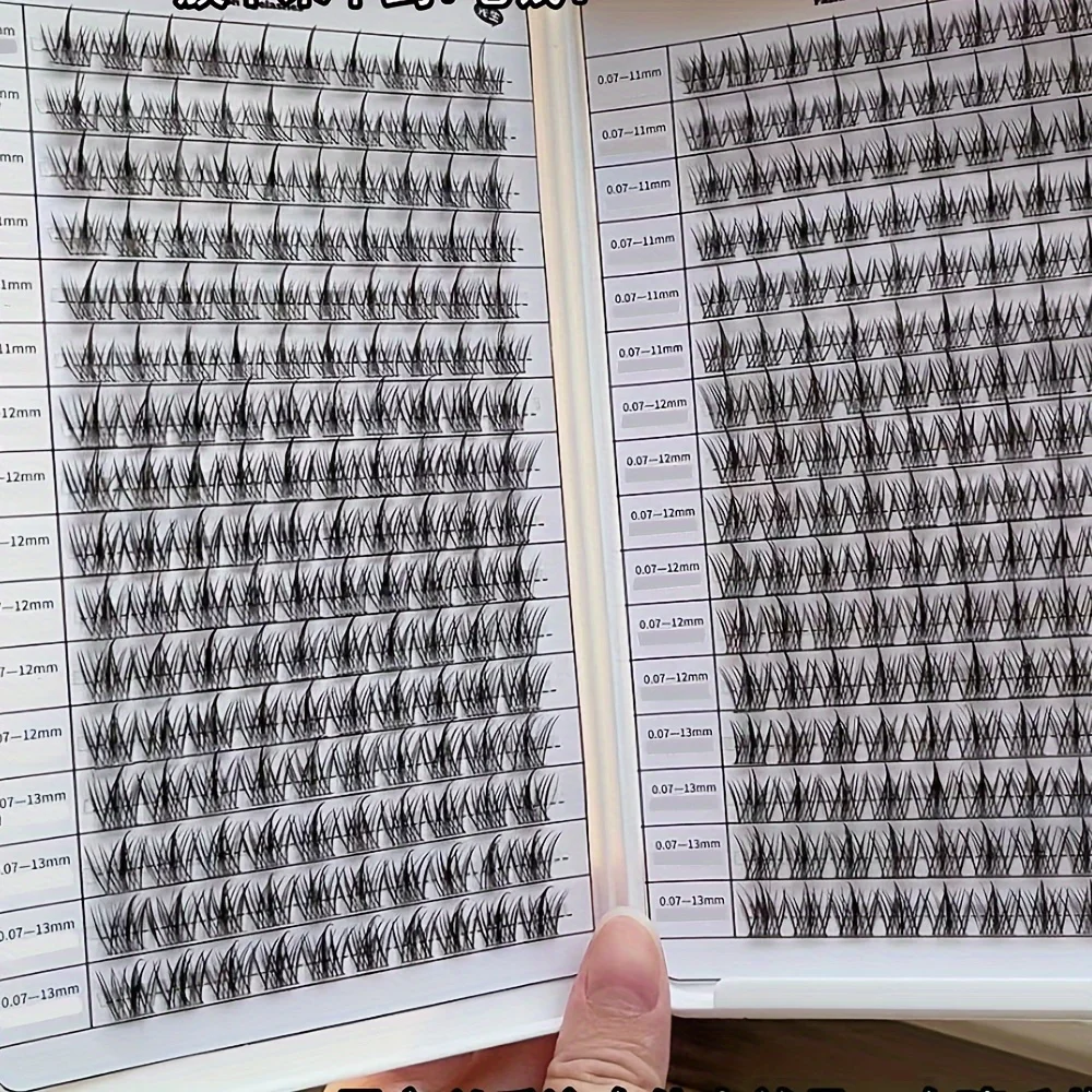 320 Cluster Eyelash Book DIY N - огляд і ціна Eyelash Extension Anime Style