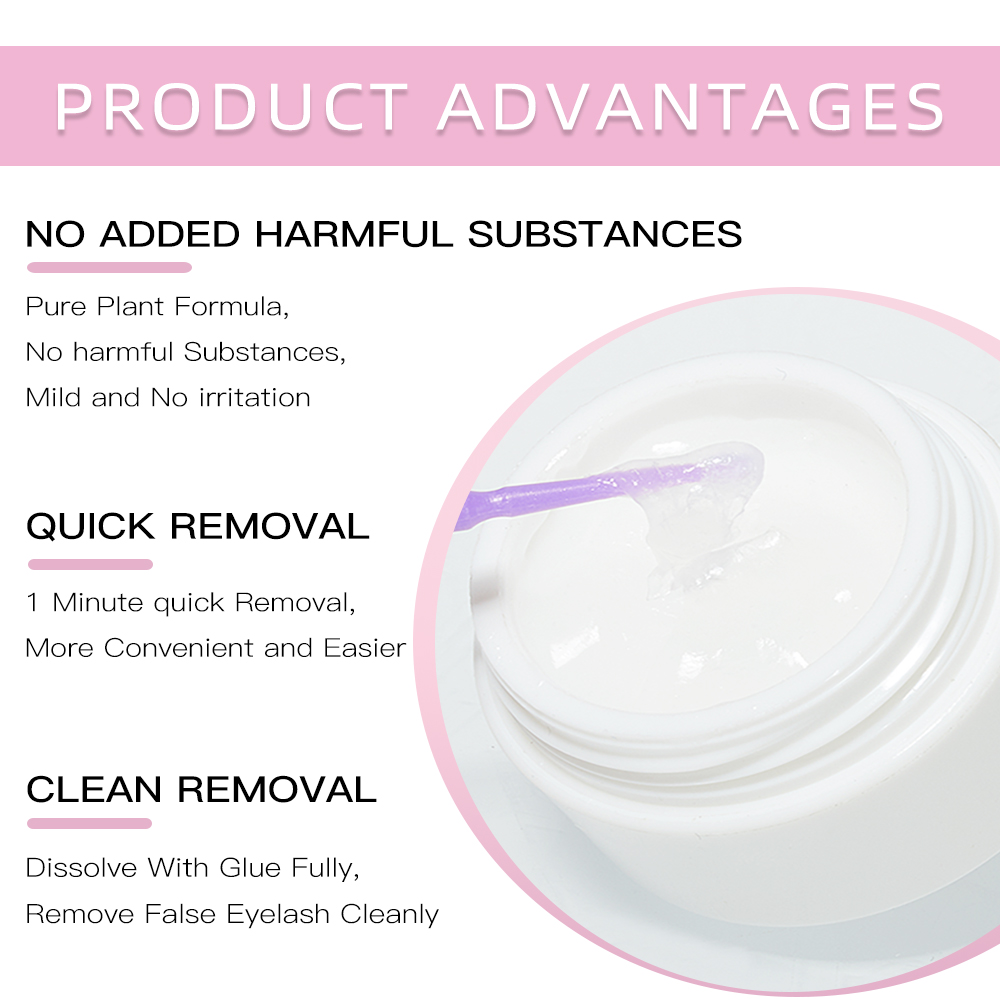 Yelix Lash Glue Remover Profes - огляд і ціна Lash Removal Cream