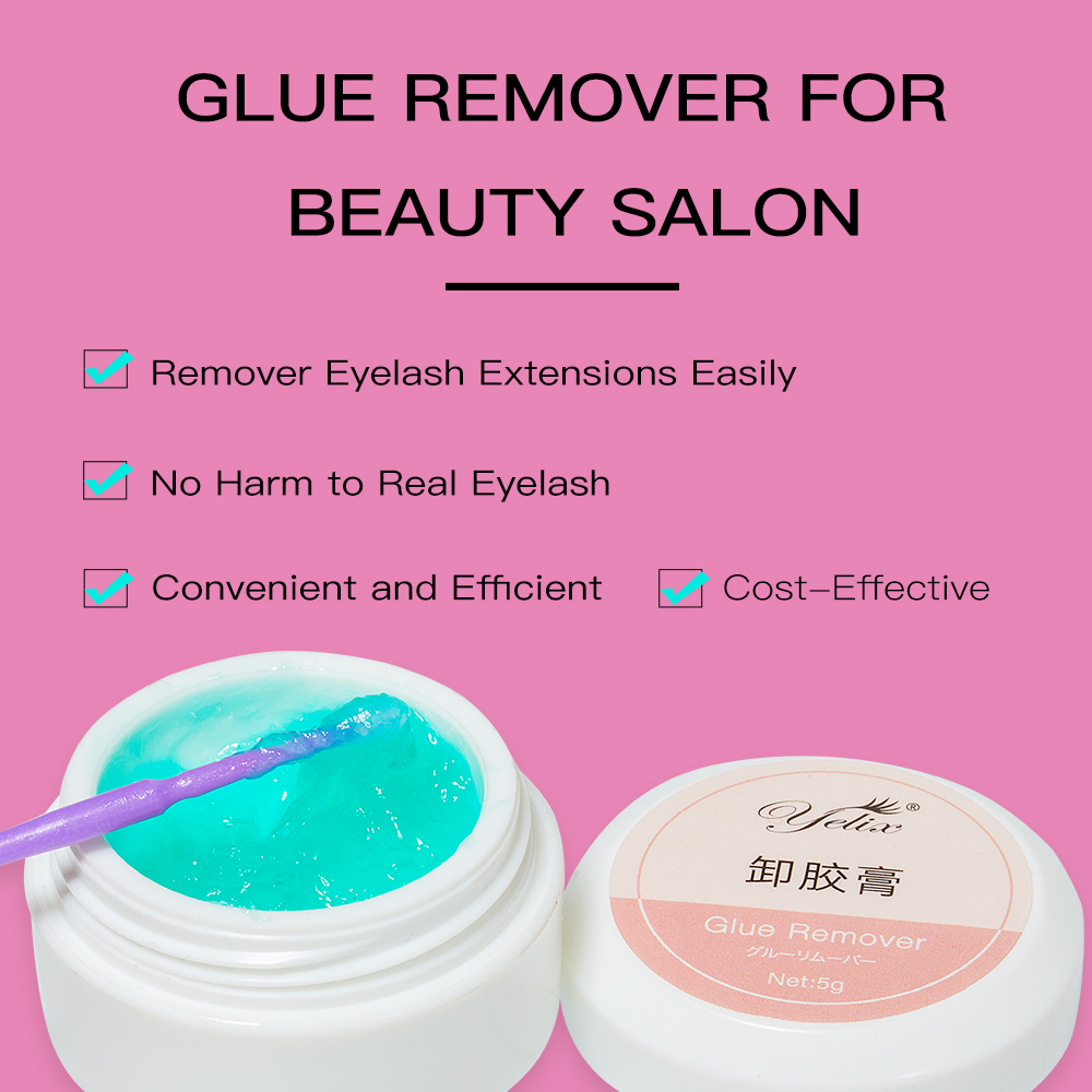 Yelix Lash Glue Remover Profes - огляд і ціна Lash Removal Cream