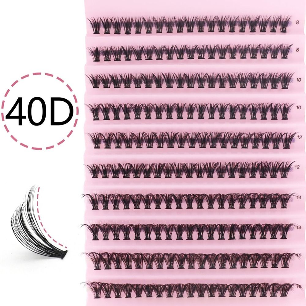 40D 8/10/12/14/16mm Individual - огляд і ціна Eyelash Extension C Curl