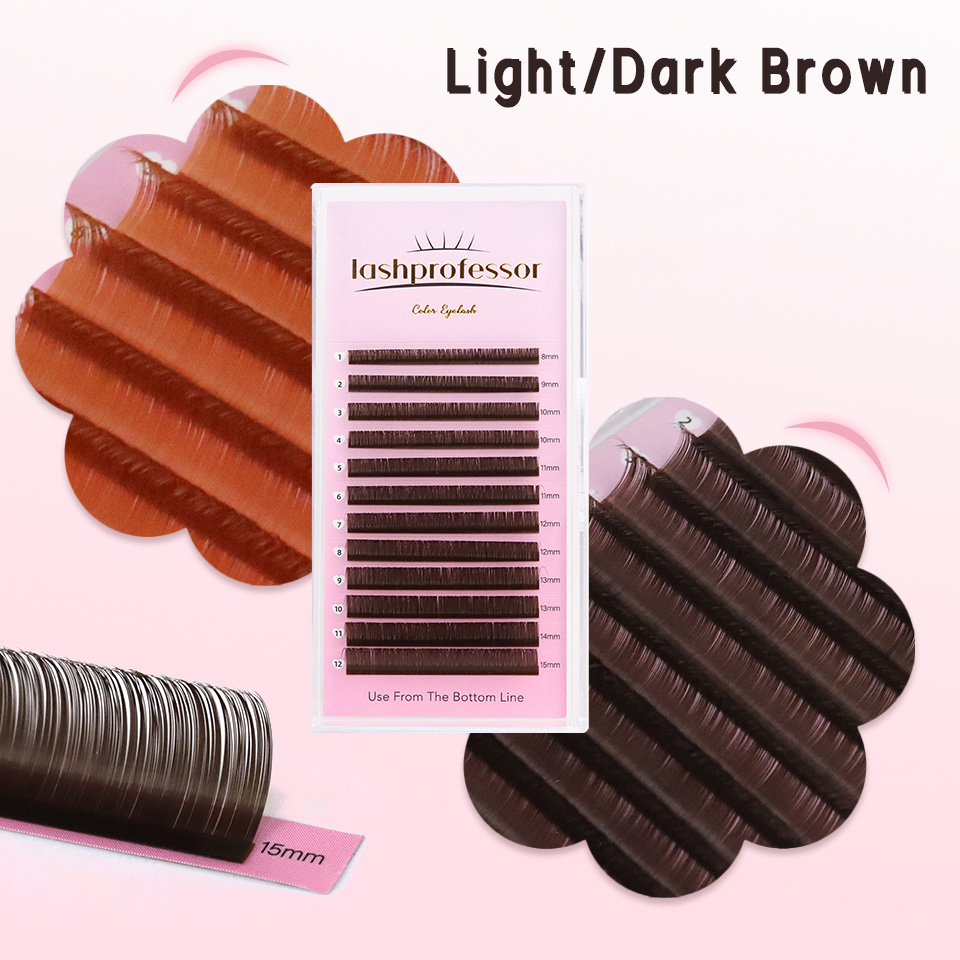 Dark Brown Eyelash Extension 0 - огляд і ціна Lash Tile Palette