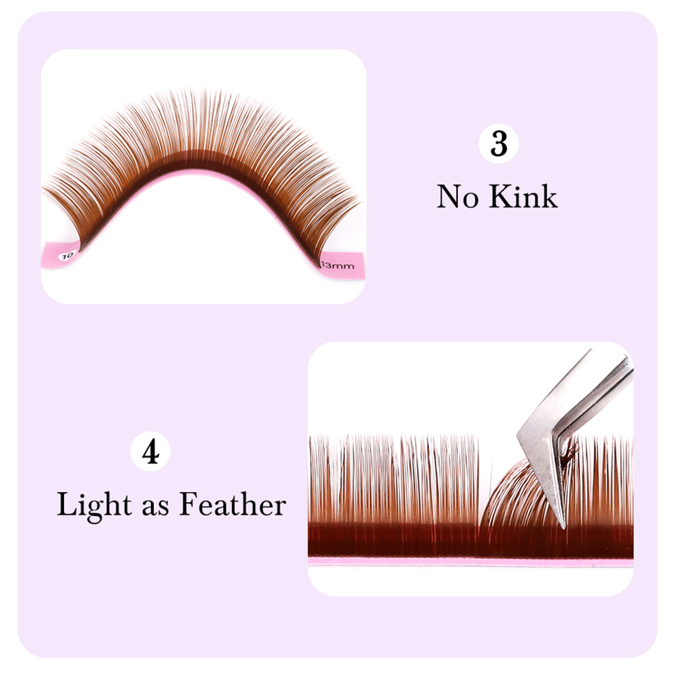 Dark Brown Eyelash Extension 0 - огляд і ціна Lash Tile Palette