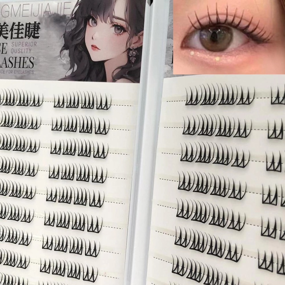 U Shape Glue-free False Eyelas - огляд і ціна Eyelash Extension Single Lash