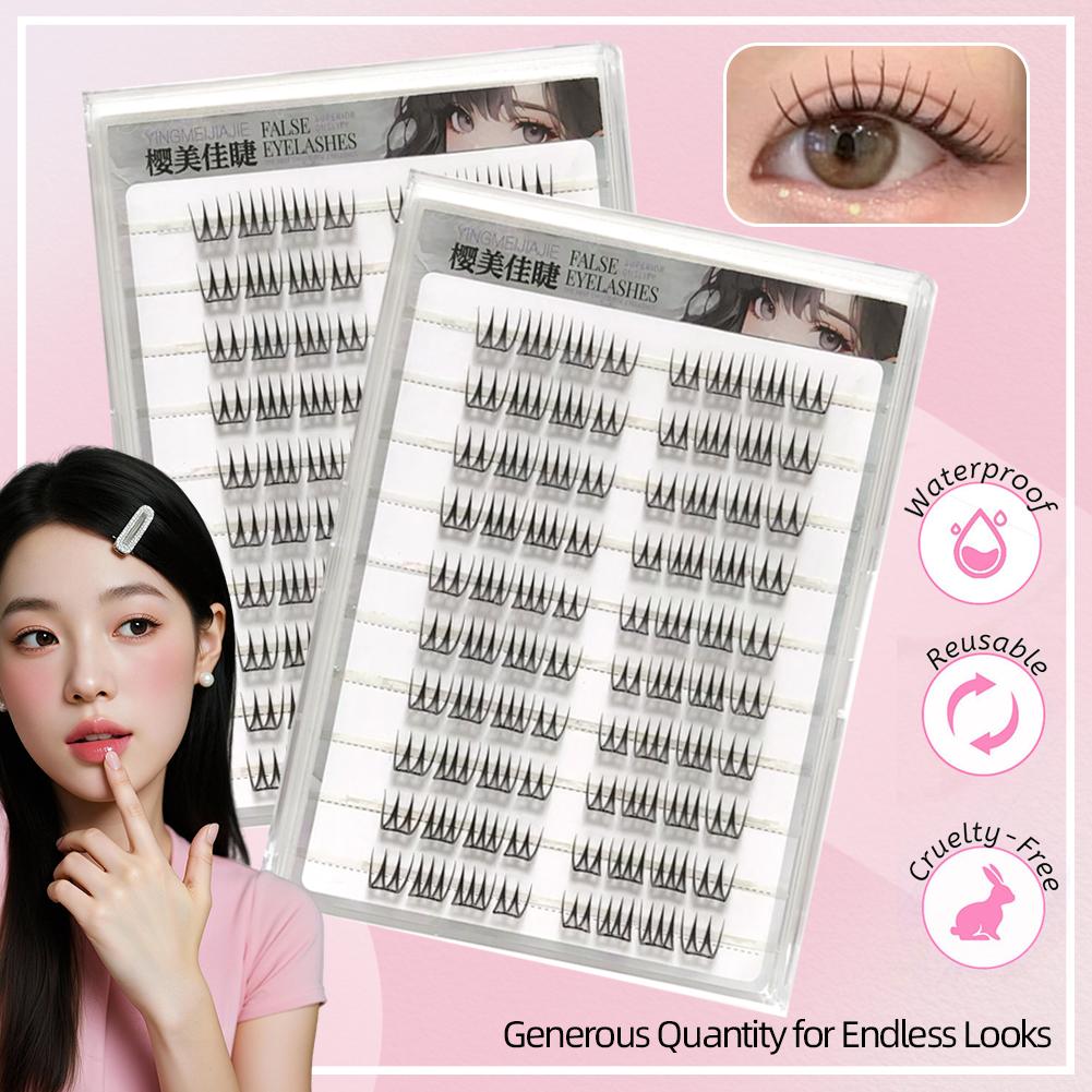 U Shape Glue-free False Eyelas - огляд і ціна Eyelash Extension Single Lash