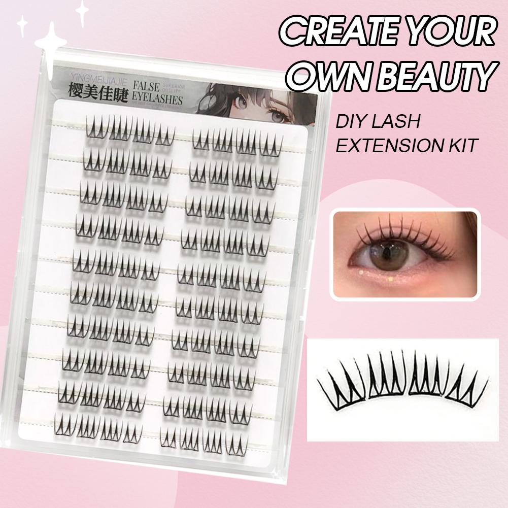 U Shape Glue-free False Eyelas - огляд і ціна Eyelash Extension Single Lash
