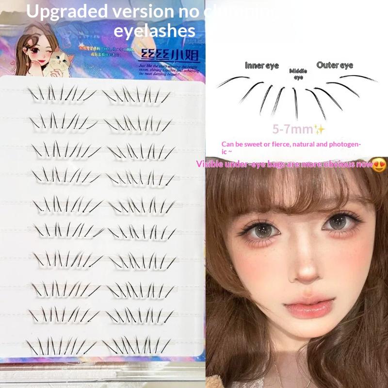 NEW 1Set Comic Lower Lash Exte - огляд і ціна Eyelash Extension Uv Glue