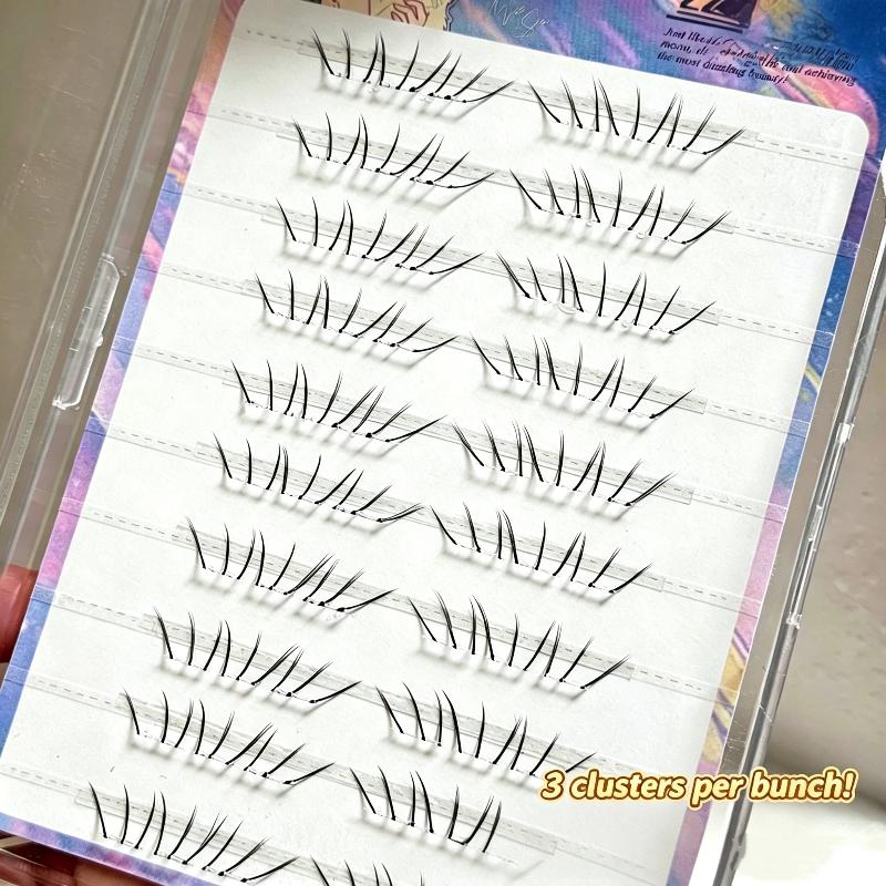 NEW 1Set Comic Lower Lash Exte - огляд і ціна Eyelash Extension Uv Glue