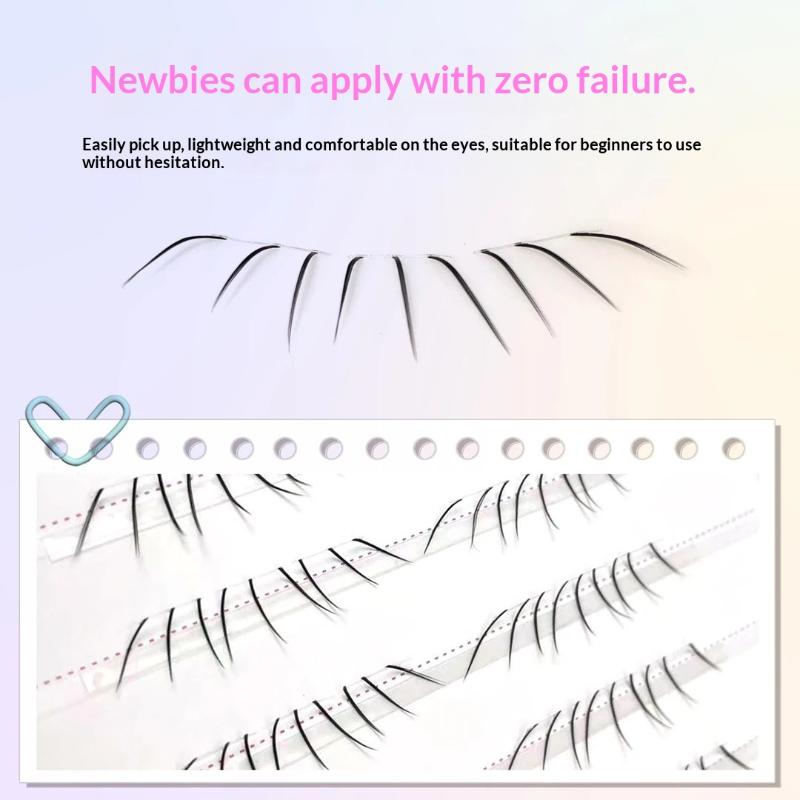 NEW 1Set Comic Lower Lash Exte - огляд і ціна Eyelash Extension Uv Glue