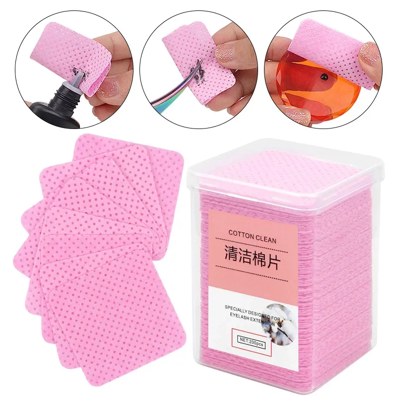 Eyelash Glue Remover Wipe 200P - огляд і ціна Lash Removal Cream
