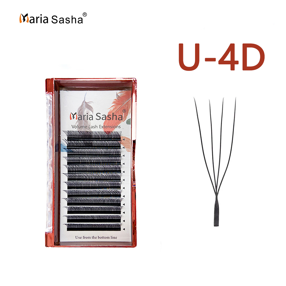 MARIA  U 4D W Eyelashes Single - огляд і ціна Eyelash Extension Single Lash