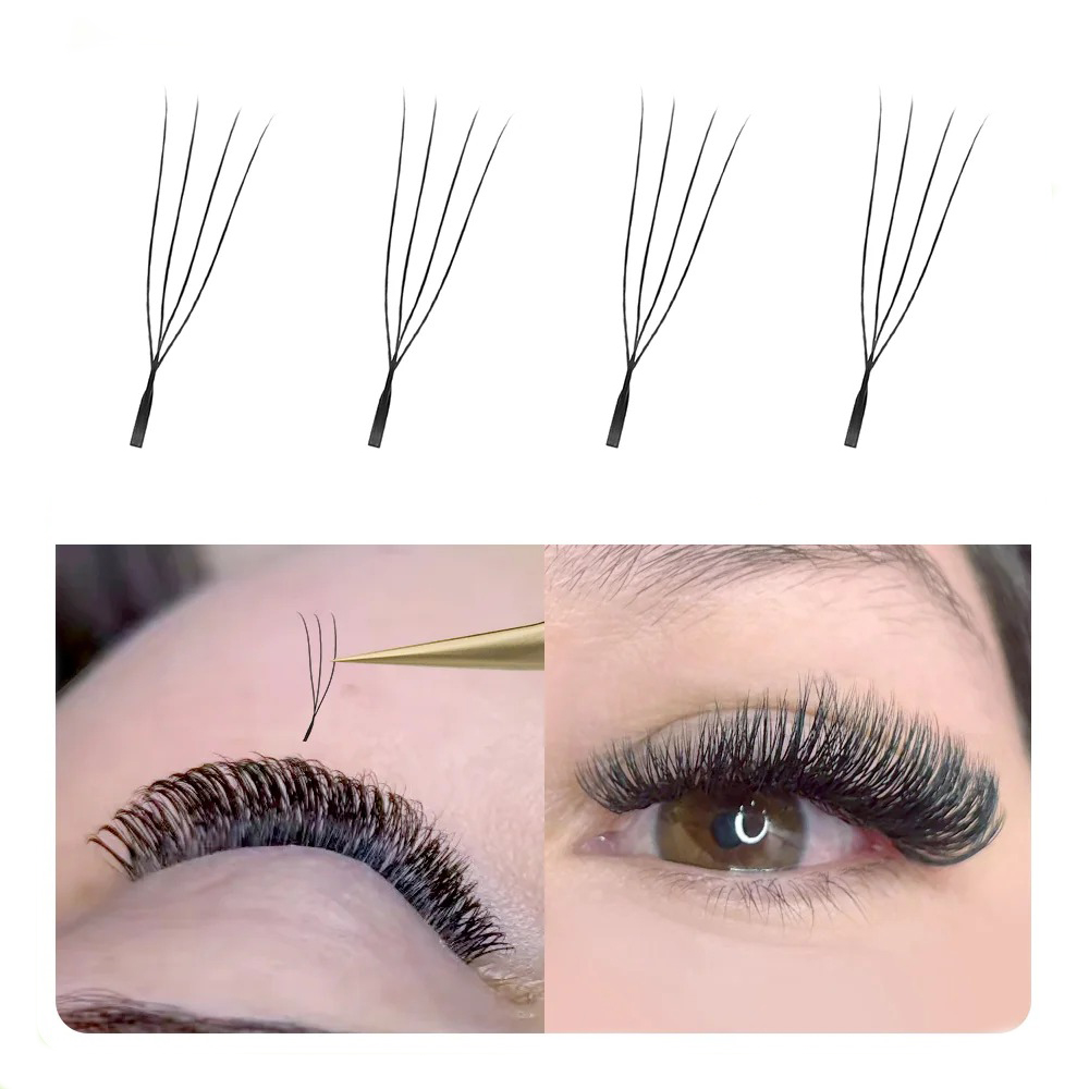 MARIA  U 4D W Eyelashes Single - огляд і ціна Eyelash Extension Single Lash