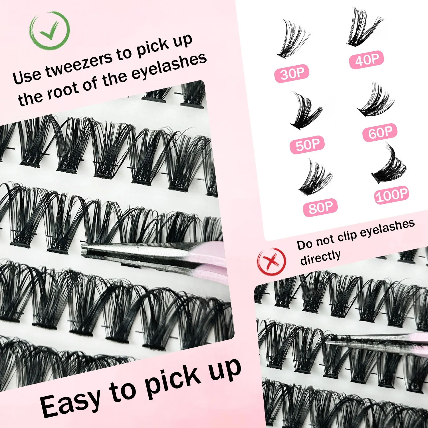 1 Box Eyelash Book - DIY Natur - огляд і ціна Eyelash Extension Anime Style