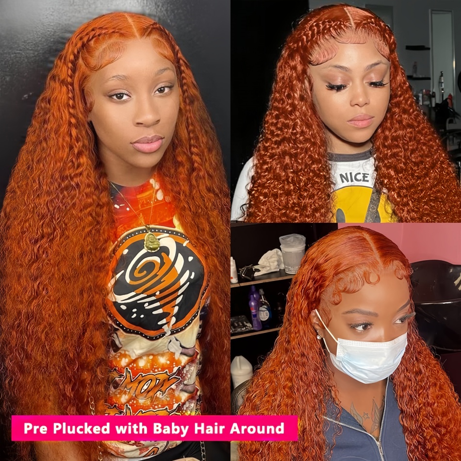 30Inch Orange Ginger Water Wav - огляд і ціна Eyelash Extension Natural Look