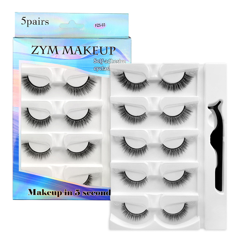 5 Pairs Glue-free Self-adhesiv - огляд і ціна Eyelash Extension Uv Glue